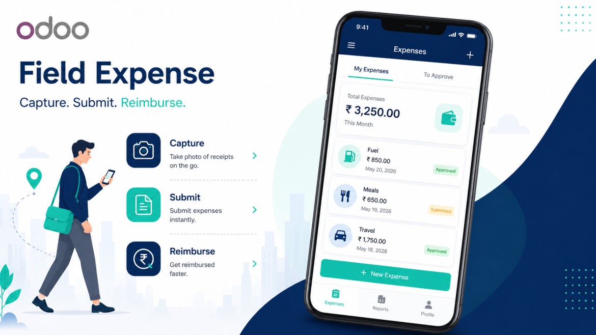 Odoo Finance Solar EPC - Mobile